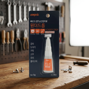 KROXX WONDER DROP SUPER GLUE Cyanoacrylate High Strength Fast Setting Multipurpose <b>Construction</b> Packing Transportation <b>Adhesive</b> - Product Image 3