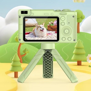 กล้องดิจิตอลสำหรับเด็ก 4K HD เลนส์คู่ บันทึกวิดีโอได้ ของเล่นสำหรับเด็ก พร้อมฟังก์ชั่นถ่ายภาพและวิดีโอ - Product Image 4