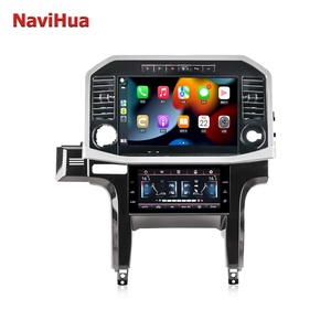 Nouvelle conception pour Ford F150 2009-2014, autoradio multimédia à double écran, moniteur Android, Carplay, navigation, panneau de climatisation - Product Image 4