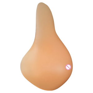 Mastektomi wanita diperpanjang jenis payudara palsu silikon bentuk prostesis untuk kanker payudara wanita pasca operasi - Product Image 5