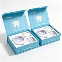 Boîte d'emballage personnalisée en papier pour aligneurs dentaires et gouttières orthodontiques à impression numérique