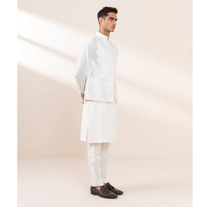 2025 New Design Lightweight Breathable Men's <b>Waistcoat</b> for Wedding Casual Wear Reasonable Price Comfortable for Winter Season - Product Image 3