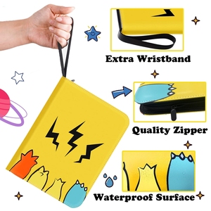 Poke Mon Trò Chơi Bộ Sưu Tập 4 Túi Anime Chất Kết Dính Lưu Trữ Cho Người Thu Sưu Tập Cho Pokemond Thẻ Thư Mục Chất Kết Dính Kinh Doanh Thẻ Chất Kết Dính - Product Image 2