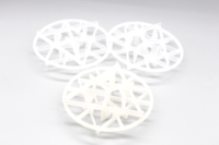 Tour d'épurateur d'emballage aléatoire en plastique emballant 90mm 95mm anneau de flocon de neige de pp