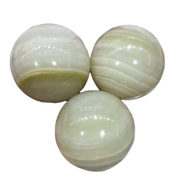 fanshi-wholesale healing stone natural quartz ball Afghanistan Jade crystal sphere for decor