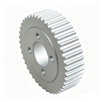 Poulie de distribution S3M HTD3M pas de 3 mm, usinée avec précision CNC en alliage d'aluminium et d'acier, OEM, sans jeu, avec gorge pour machine CNC