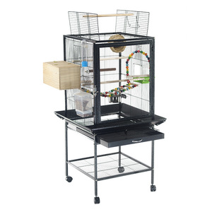 New Arrivals Parrot Viewing Bird Cages <b>Large</b> Bird Cage 120cm Outdoor Iron Bird House - Product Image 4