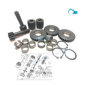 Moteur de voyage, pelle à chenilles électrique, engrenage solaire, dernier arbre d'entraînement planétaire, pièces hydrauliques - Product Image 2