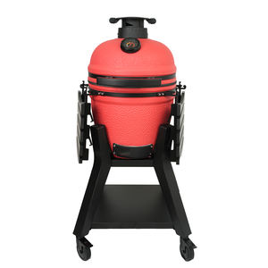 Auplex AU-18 Fumoir/Grill au charbon de bois en céramique de 18 pouces avec hauteur réglable Allumage piézoélectrique <span class=keywords><strong>pour</strong></span> barbecue en plein air - Product Image 1