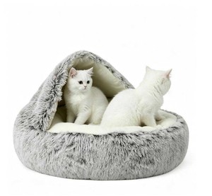 Premium Solid Plush <b>Sofa</b> Bed for <b>Dogs</b> Cats Machine Washable Cozy Luxury Design Indoor Use Removable Cover Memory Foam Fill - Product Image 5