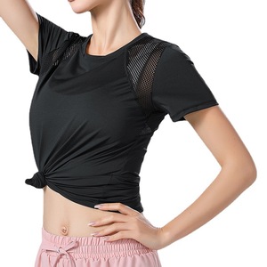 <span class=keywords><strong>T</strong></span>-<span class=keywords><strong>shirt</strong></span> <span class=keywords><strong>de</strong></span> sport respirant à séchage rapide pour <span class=keywords><strong>femme</strong></span> avec motif imprimé personnalisé, manches courtes, coupe classique, décontracté, é<span class=keywords><strong>t</strong></span>é - Product Image 3