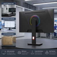 Monitor IPS 23,8 Inci 4K UHD 3840x2160 Layar USB-C HDMI DP Monitor Gaming Produsen OEM ODM