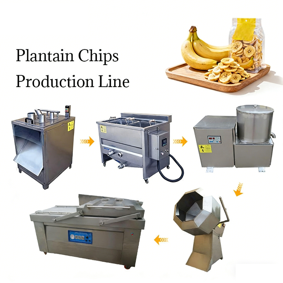 Factory Direct High Speed Banana Chips Making Machine Plantain Banana ...