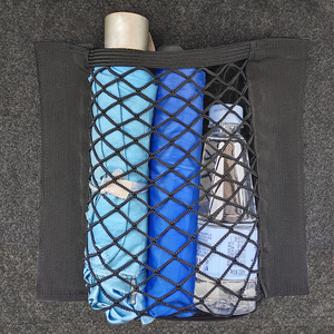 Hai Lớp Xe thân cây lưu trữ túi lưới công suất lớn đa chức năng xe tổ chức với băng ma thuật làm vải vải nhựa - Product Image 5