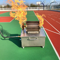 Générateur de flamme intérieur/extérieur réutilisable pour la formation d'extincteur Accessoire essentiel d'équipement de lutte contre les incendies