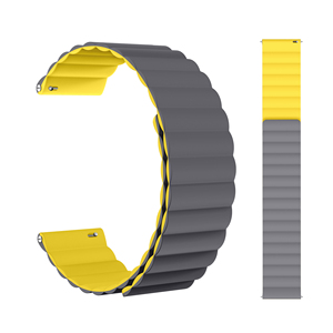 Correa <span class=keywords><strong>de</strong></span> reloj RYB <span class=keywords><strong>de</strong></span> 20mm y 22mm, Correa magnética <span class=keywords><strong>de</strong></span> silicona para reloj inteligente <span class=keywords><strong>Samsung</strong></span>, correa para reloj <span class=keywords><strong>Samsung</strong></span> Galaxy <span class=keywords><strong>4</strong></span> 5 6 7 - Product Image 3
