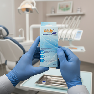 <span class=keywords><strong>Fil</strong></span> <span class=keywords><strong>dentaire</strong></span> ciré à la menthe pour orthodontie, Triad, spécialement conçu pour les orthodontistes, vente en gros d'usine - Product Image 2