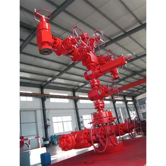 ISO9001 certificazione di perforazione albero/olio rig albero di natale/wellhead X-mas albero utilizzato giacimento di petrolio e di gas campo