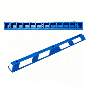 Bloqueurs de stationnement et butées de roues <span class=keywords><strong>en</strong></span> caoutchouc réfléchissant bleu et blanc, robustes et personnalisés, <span class=keywords><strong>pour</strong></span> <span class=keywords><strong>garage</strong></span> - Product Image 3