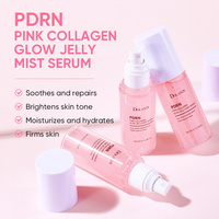 Sérum Brume Éclat au Collagène Rose PDRN 100ml, 80,9% Collagène Aquatique, Anti-âge & Éclaircissant, Réparateur Cutané, Marque Privée