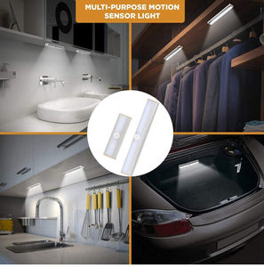 Led Kast Licht Beweging Geactiveerd Draadloze Onderkast Keuken Trap Bewegingssensor Licht 6/10 Led Bewegingssensor Nachtverlichting - Product Image 6