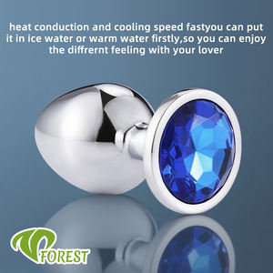 TT FOREST プレミアムステンレス防水アナル＆バットプラグセット ハート型アナルトレーナー 男女兼用 - Product Image 2