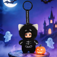 Boîte Mystère MM Suger Baby Mischief Elf Trick or Treat, Boîte Surprise de Peluches, Jouets en Peluche, Poupées en Peluche, Pendentifs en Peluche pour Cadeaux d'Halloween