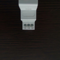 RELETEK Relais miniature haute puissance à verrouillage scellé (mémoire) RS-ML13/RS-ML23 AC/DC24-240V 50/60HZ avec indication LED, modulaire pour rail DIN