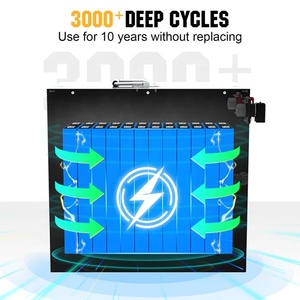 Station d'alimentation portable Eco-worthy 12,8 V 150 Ah 48 V, pack solaire mural au lithium, batterie Lifepo4 2000 Wh - Product Image 3