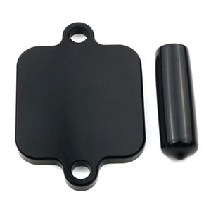 Raptorace apto para <span class=keywords><strong>Kawasaki</strong></span> NINJA 250 NINJA <span class=keywords><strong>300</strong></span> NINJA 650 VERSEYS 650 Z650 <span class=keywords><strong>VULCAN</strong></span> S Aftermarket Smog Block Off Plate Cover - Product Image 2