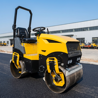 Matériel de construction routière de haute qualité, mini-compacteur vibrant de 2 tonnes (2000 kg)