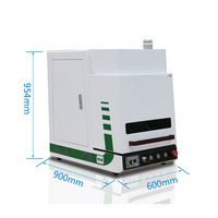 Nouvelle machine de marquage et de gravure laser à fibre Galvo JPT 10W avec couvercle intégré pour montres, boucles et plaques métalliques