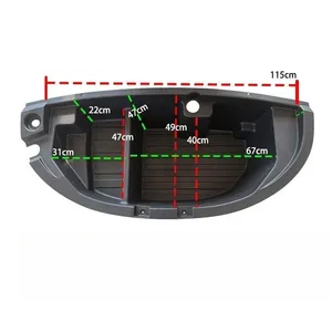 Boîte de rangement StarNav pour coffre avant de voiture BYD Song Plus EV 2023-2025, boîte à outils d'organisation et accessoires de modification pour coffre arrière - Product Image 4