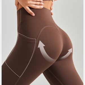 Leggings YIYI da <span class=keywords><strong>donna</strong></span> a <span class=keywords><strong>vita</strong></span> alta, modellanti, senza cuciture, contenitivi, elasticizzati, <span class=keywords><strong>taglie</strong></span> <span class=keywords><strong>forti</strong></span>, leggeri, per yoga - Product Image 2