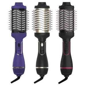 Asciugacapelli elettrico spazzola ad aria calda Styler con volumizzatore piastra per capelli pettine Roller One Step asciugacapelli