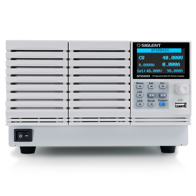 Siglent SPS5041X/SPS5042X/SPS5043X/SPS5044X/SPS5045X Series Wide Range 30-90A 40V Programmable Switching DC Power Supply