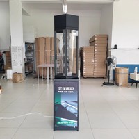 Petite fenêtre de voiture rotative à six côtés teintant le contrôle d'équipement de machine de placage de teinte