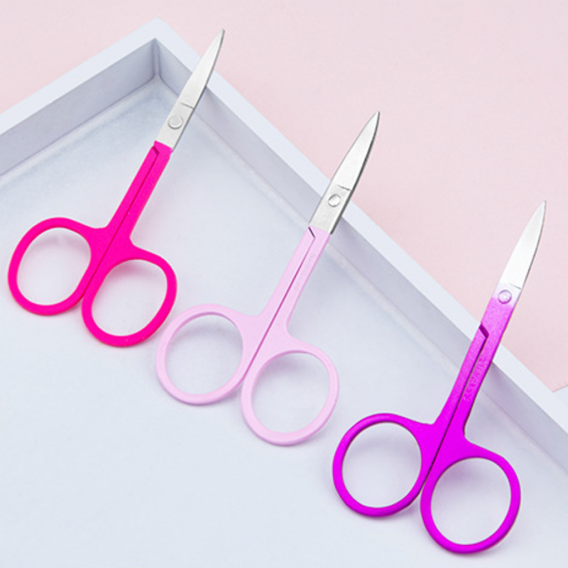 Eyebrow Trimming Scissors Eyeborw Tweezer Scissors