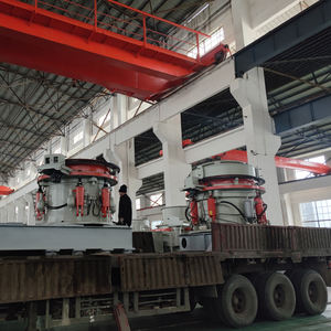 เครื่องบดกรวยไฮดรอลิกแบบหลายกระบอกสูบ ความเร็วสูง สำหรับแร่ทองคำและหินแข็ง คุณภาพสูง กำลังการผลิต 200 ตันต่อชั่วโมง สำหรับขาย - Product Image 1