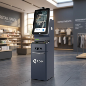 Terminal de Autoservicio ATM ADM de Grado Comercial Mastersky Group con Sistema Operativo Android y Construcción en Acero Inoxidable/Metal/Plástico/Goma - Product Image 3