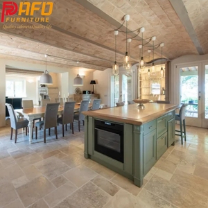 Sẵn Sàng Để Lắp Ráp Phong Cách Hiện Đại Hoàn Chỉnh Tủ Bếp Đặt Đảo Đồ Nội Thất Nhà Bếp Cho Biệt Thự - Product Image 4