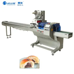 Modern design food Anpan Arepa Bagel Baguette Bing Brioche Broa Ciabatta Banana Bread flow pack machine