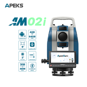 Station totale sans réflecteur APEKS AM02i, précision 2'', Android 14, Bluetooth, <span class=keywords><strong>carte</strong></span> SIM, instrument de topographie - Product Image 5