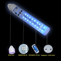 Boule gonflable Led à couleur changeante, 5 couleurs changeantes, détecteur de mouvement