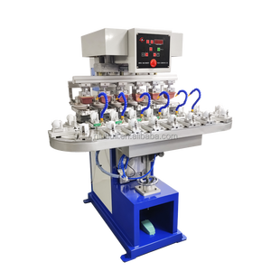 Nhà Máy Giá 175Mm Sáu Màu Sắc Bán Tự Động Máy In <span class=keywords><strong>Pad</strong></span> LEGO Goft Bóng Lớn Máy In <span class=keywords><strong>Pad</strong></span> - Product Image 4