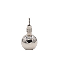 Kit de suspension en câble d'acier avec pince à câble réglable, matériel de suspension au plafond pour luminaires linéaires LED suspendus