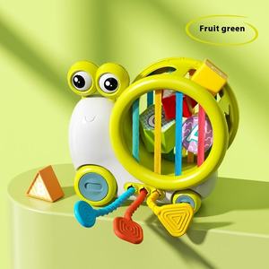 Juguete Educativo de Caracol para Bebés, de Plástico, para Jugar con los Dedos, para Emparejar Formas, Juguete de Educación Temprana para Bebés y Niños - Product Image 5