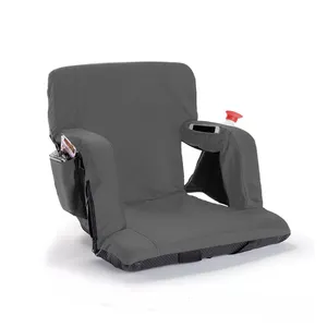 Folding Stadium Seat Portable Bleacher Chair Reclining Stadium Seat Chairs Folding Stadium Seat With Armrest