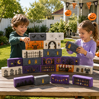 Fabrik-Großhandel Halloween Riesige Schaumstoff-Bausteine Set Kinder Weiche Spielbausteine Individuell Bedruckte Kunstziegel Konstruktionsspielzeug