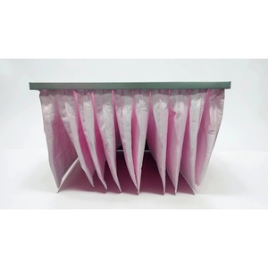 Filtre à air standard haute performance en gros, élément F7, 80 % de filtration, en fibre de verre multicouche, température maximale 100-120 °C, garantie 1 an - Product Image 1